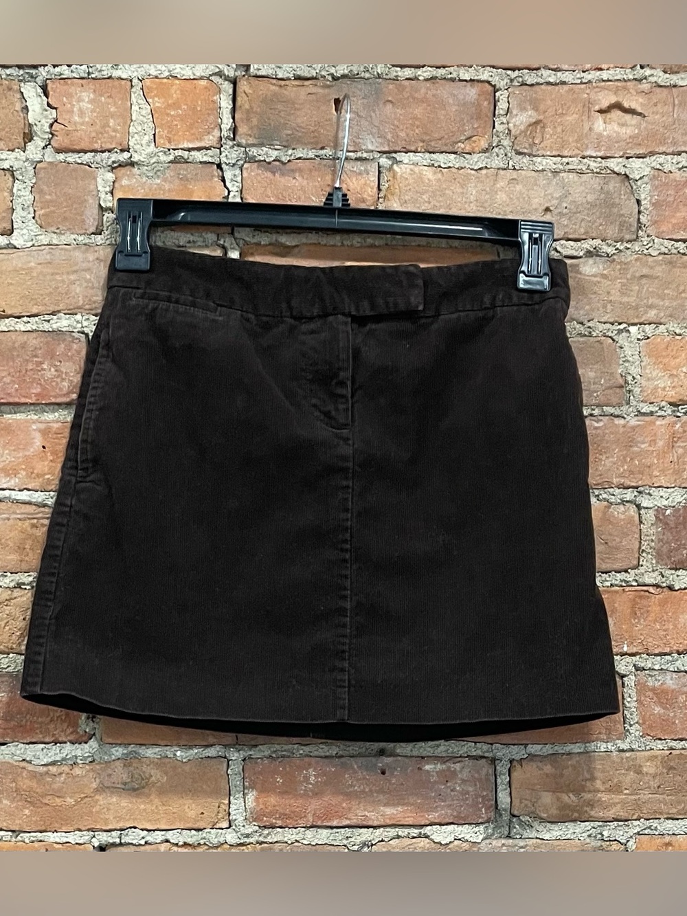 J. Crew Chocolate Brown Corduroy Mini Skirt | Size 2